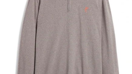 SPRING WEIGHT MERINO 1/4 ZIP